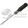 DER08 DESTORNILLADOR CON MANGO NEGRO, PUNTA PLANA BARRA REDONDA 3/8" X 8" FOY