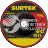 123321 DISCO ABRASIVO TIPO 27 PARA METAL 7" X 1/4" SURTEK
