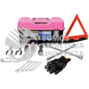 JA11P JUEGO COMBINADO DE HERRAMIENTA AUTOMOTRIZ CON CAJA PLASTICA ROSA, 11 PIEZAS SURTEK