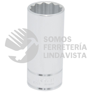 5332 DADO LARGO CUADRO DE 1/2", 12 PUNTAS, EN PULGADAS, 1" URREA