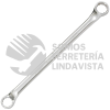829 LLAVE DE ESTRIAS PULIDO ESPEJO DE 45GRADOSEN PULGADAS, 12 PUNTAS, 5/8" X 11/16" SURTEK