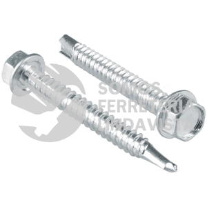 PHB1434 PIJA HEXAGONAL CON PUNTA DE BROCA #14 X 3/4", 100 PIEZAS SURTEK