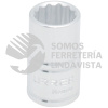 5413M DADO CUADRO DE 1/2", 12 PUNTAS, METRICO, 13 MM URREA