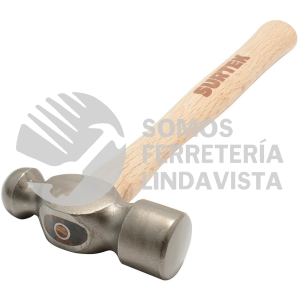 24S MARTILLO PULIDO DE BOLA CON MANGO DE MADERA DE ENCINO DE 16", 24 OZ SURTEK
