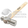 141833 MARTILLO PULIDO DE BOLA CON MANGO DE MADERA DE 15", 24 OZ FOY