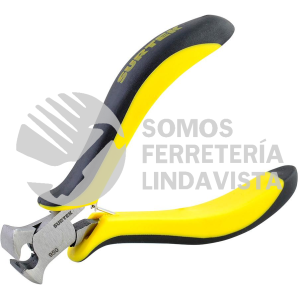 950 MINI PINZA CON MANGO BIMATERIAL PARA ELECTRONICA DE 4-1/16", CORTE TRANSVERSAL SURTEK