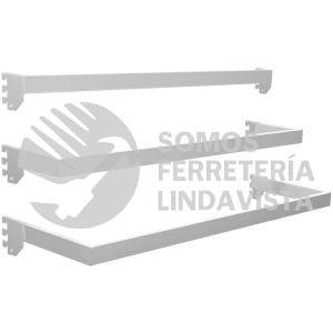 JBARC JUEGO DE BARRAS PARA GONDOLA, 3 PIEZAS URREA