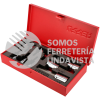 5254H JUEGO DE DADOS CON PUNTA HEXAGONAL EN PULGADAS CUADRO DE 3/8" Y 1/2", 10 PIEZAS URREA