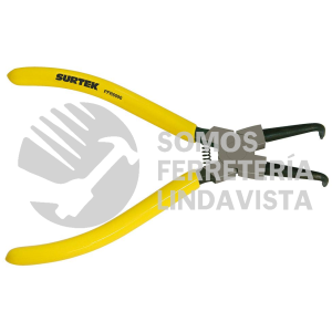 PFR6090 PINZA CON MANGO PARA ANILLOS DE RETENCION FIJAS TIPO INTERNO 1.8 MM ANGULO DE 90GRADOSSURTEK