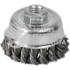C515 CARDA COPA TRENZADA ALAMBRE DELGADO 4" X 0.35 MM CON ROSCA M14 SURTEK