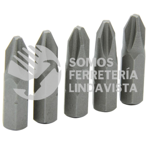 PF511 PUNTA PHILLIPS PARA DESTORNILLADOR HEXAGONO DE 1/4", #1 X 1" SURTEK