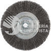 C318 CARDA CIRCULAR ONDULADA ALAMBRE DELGADO 8" X 0.30 CON ROSCA M14 FOY