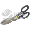 TJH10A TIJERAS PARA HOJALATERO 10" CON MANGO RUBBER GRIP, ANGULADA SURTEK