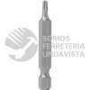 PTO272 PUNTA TORX DE PODER PARA DESTORNILLADOR HEXÁGONO DE 1/4", T27 X 2" 5 PIEZAS SURTEK
