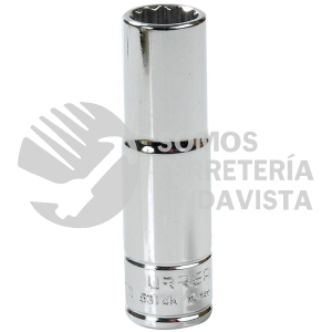 5314M DADO LARGO CUADRO DE 1/2", 12 PUNTAS, METRICO, 14 MM URREA
