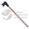 LE3.5M HACHA DE LABOR ENTERA CON CABEZA FORJADA EN ACERO CON MANGO DE MADERA 36", 3-1/2 LB SURTEK