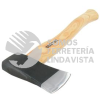 HC 1 1/4 HACHA CAZADORA CON CABEZA FORJADA EN ACERO CON MANGO DE MADERA 14", 1-1/4 LB SURTEK