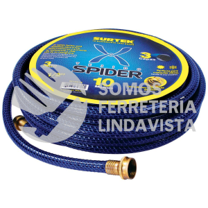 M34S25 MANGUERA PARA JARDIN TEJIDO SPIDER 3/4", 25 M SURTEK