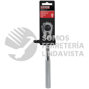 5249I MATRACA REVERSIBLE CROMADA, QUICK RELEASE, PARA DADO CUADRO DE 3/8" URREA