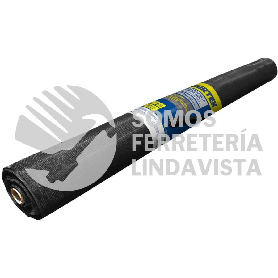 ROM25 ROLLO DE MALLA SOMBRA COLOR NEGRO 25 M X 1.85 M SURTEK