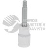 54416M DADO CON PUNTA HEXAGONAL CUADRO DE 1/2", 6 PUNTAS, METRICO, 6 MM URREA