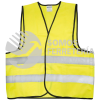 137378 CHALECO DE SEGURIDAD CON CINTAS REFLEJANTES PLATEADAS AMARILLO UNITALLA SURTEK